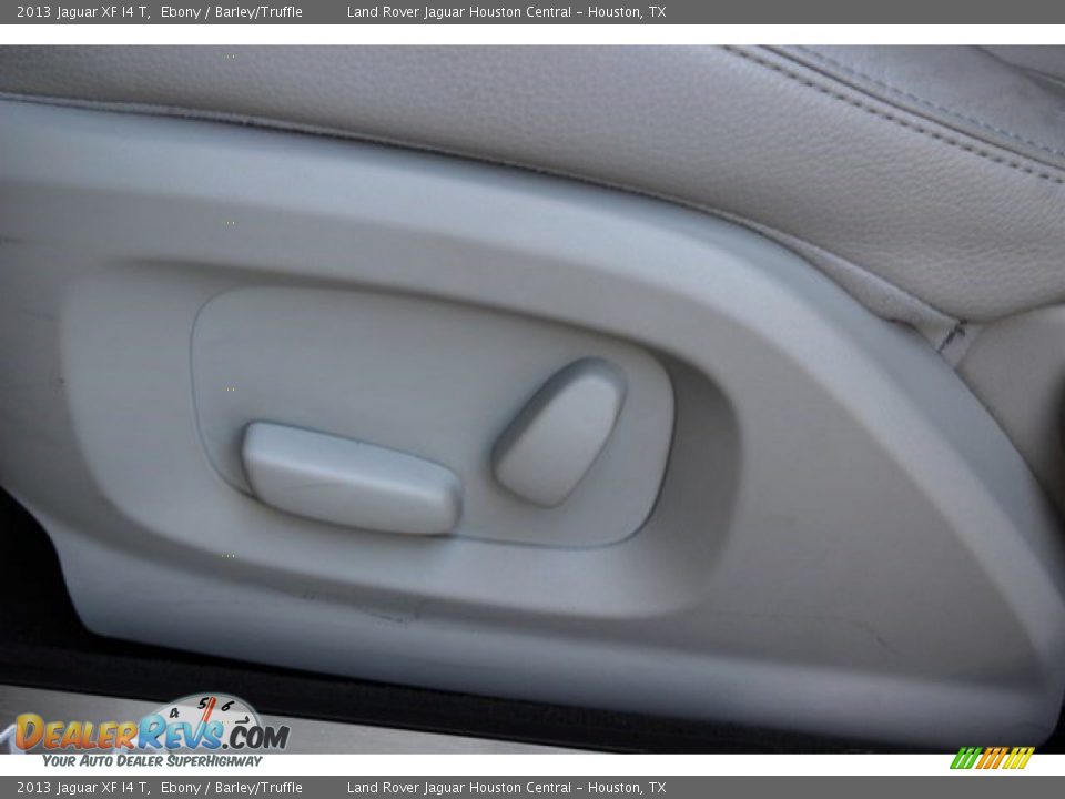 2013 Jaguar XF I4 T Ebony / Barley/Truffle Photo #36