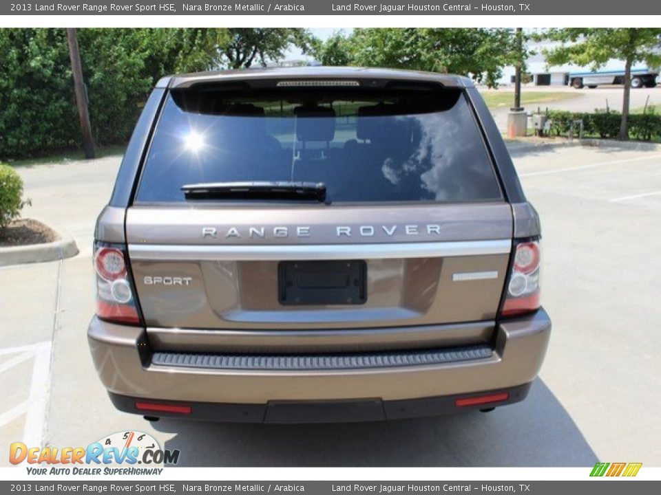 2013 Land Rover Range Rover Sport HSE Nara Bronze Metallic / Arabica Photo #9