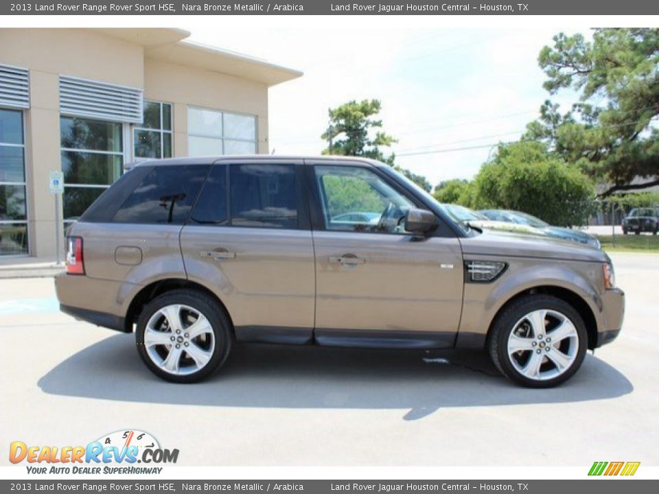 2013 Land Rover Range Rover Sport HSE Nara Bronze Metallic / Arabica Photo #11