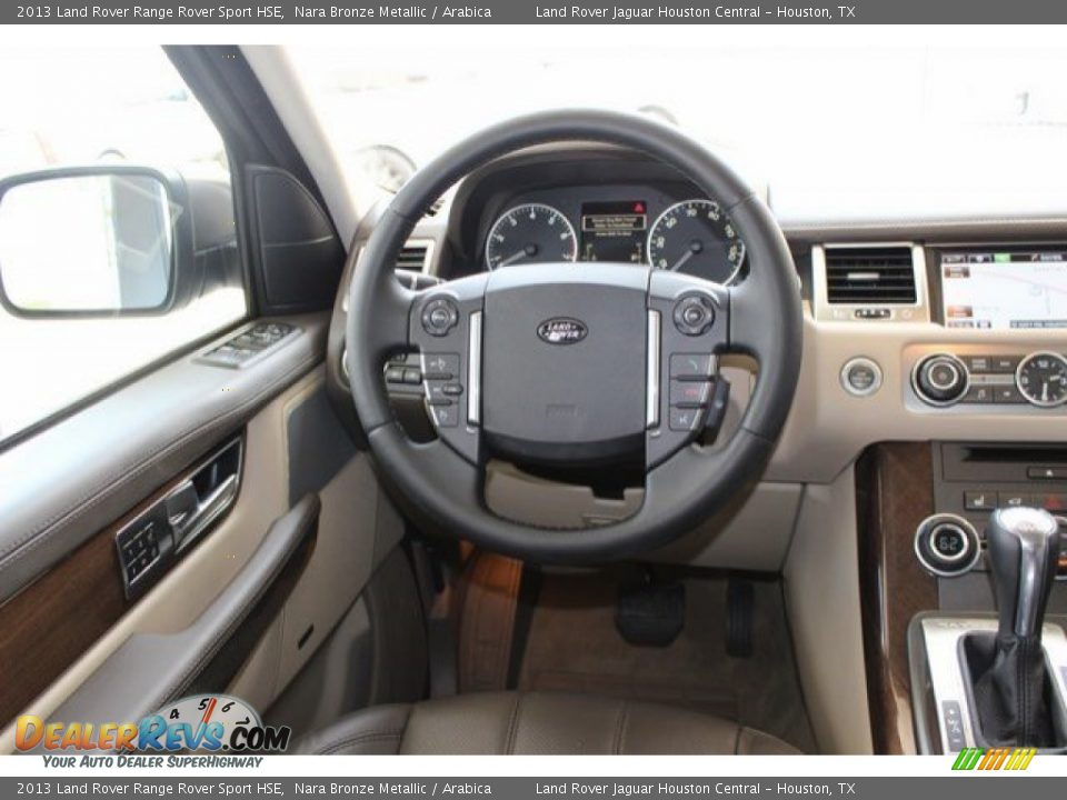 2013 Land Rover Range Rover Sport HSE Nara Bronze Metallic / Arabica Photo #21