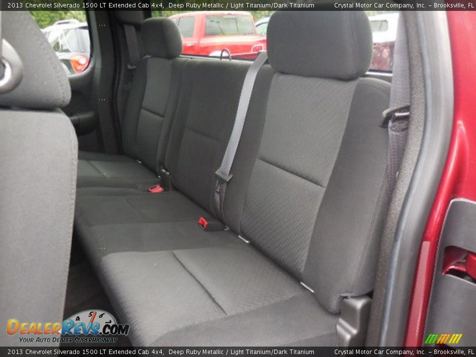 2013 Chevrolet Silverado 1500 LT Extended Cab 4x4 Deep Ruby Metallic / Light Titanium/Dark Titanium Photo #5