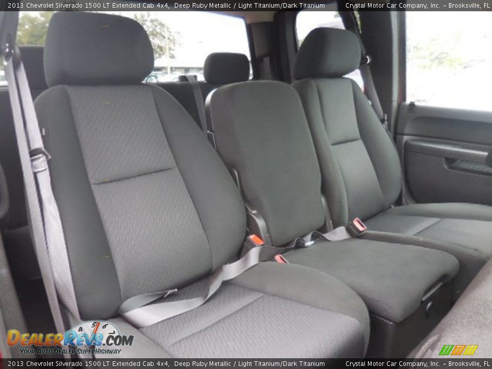 2013 Chevrolet Silverado 1500 LT Extended Cab 4x4 Deep Ruby Metallic / Light Titanium/Dark Titanium Photo #12