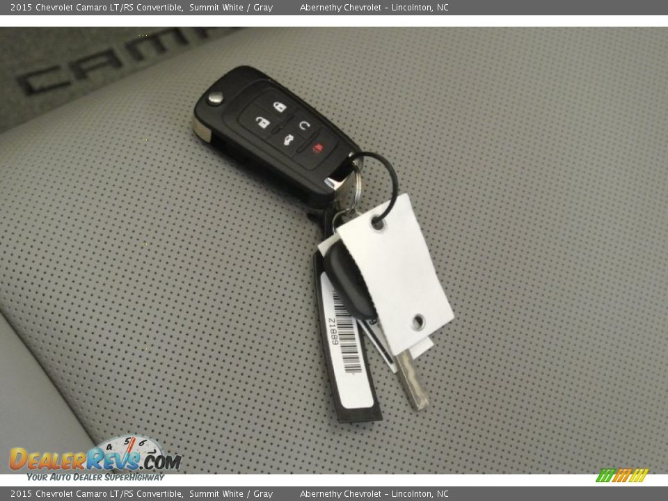 Keys of 2015 Chevrolet Camaro LT/RS Convertible Photo #14