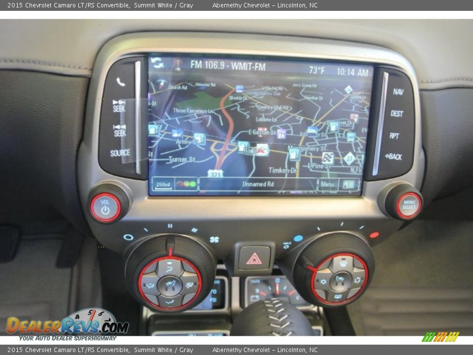 Navigation of 2015 Chevrolet Camaro LT/RS Convertible Photo #17