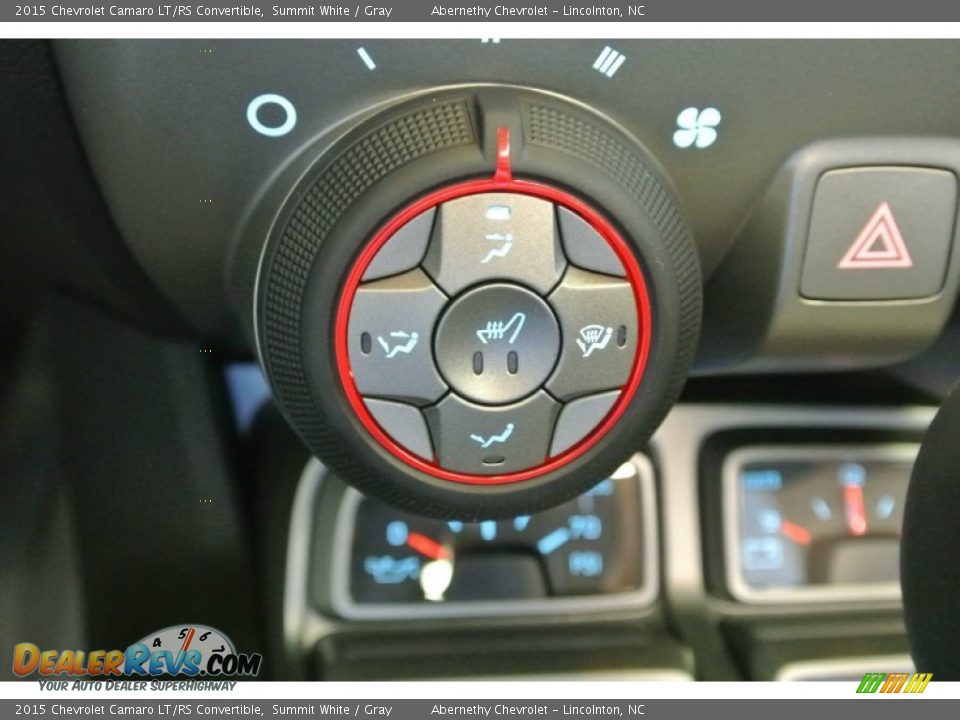 Controls of 2015 Chevrolet Camaro LT/RS Convertible Photo #19