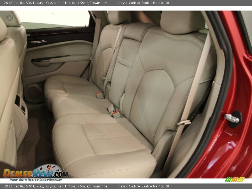 2012 Cadillac SRX Luxury Crystal Red Tintcoat / Shale/Brownstone Photo #15