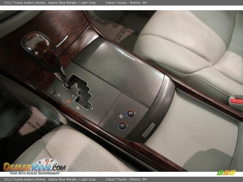 2011 Toyota Avalon Limited Zephyr Blue Metallic / Light Gray Photo #10