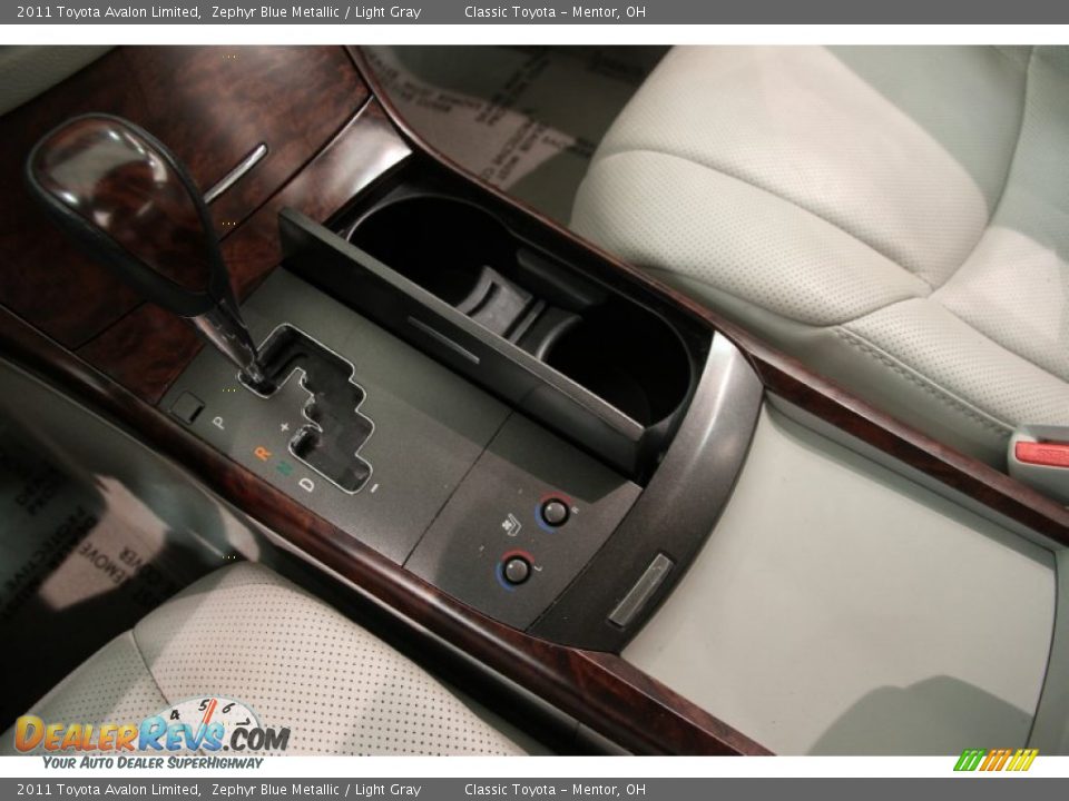 2011 Toyota Avalon Limited Zephyr Blue Metallic / Light Gray Photo #11