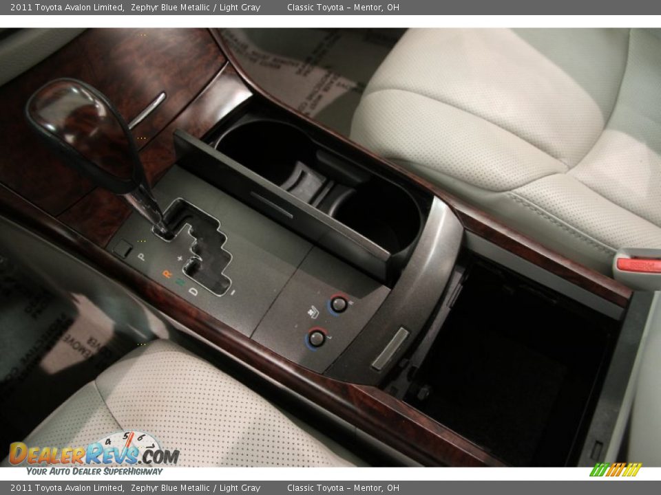 2011 Toyota Avalon Limited Zephyr Blue Metallic / Light Gray Photo #12