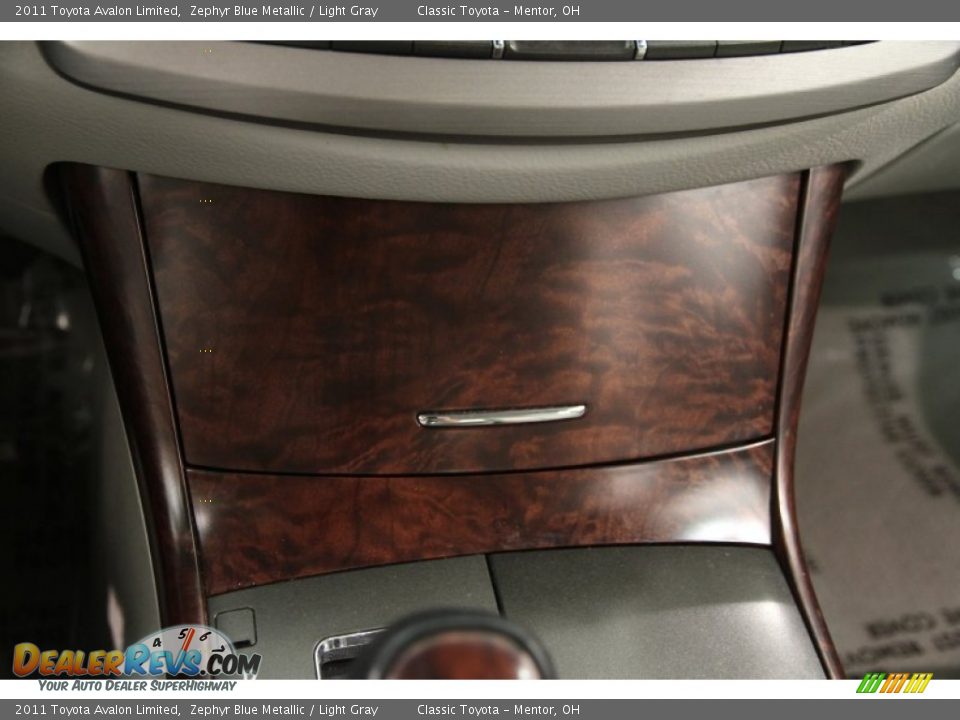 2011 Toyota Avalon Limited Zephyr Blue Metallic / Light Gray Photo #13