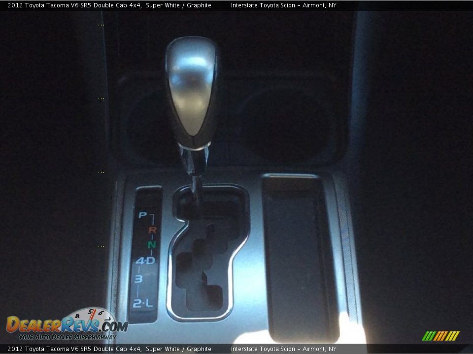2012 Toyota Tacoma V6 SR5 Double Cab 4x4 Super White / Graphite Photo #15