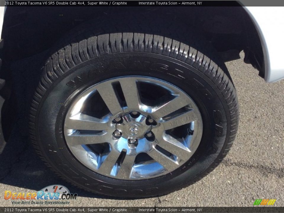 2012 Toyota Tacoma V6 SR5 Double Cab 4x4 Super White / Graphite Photo #21