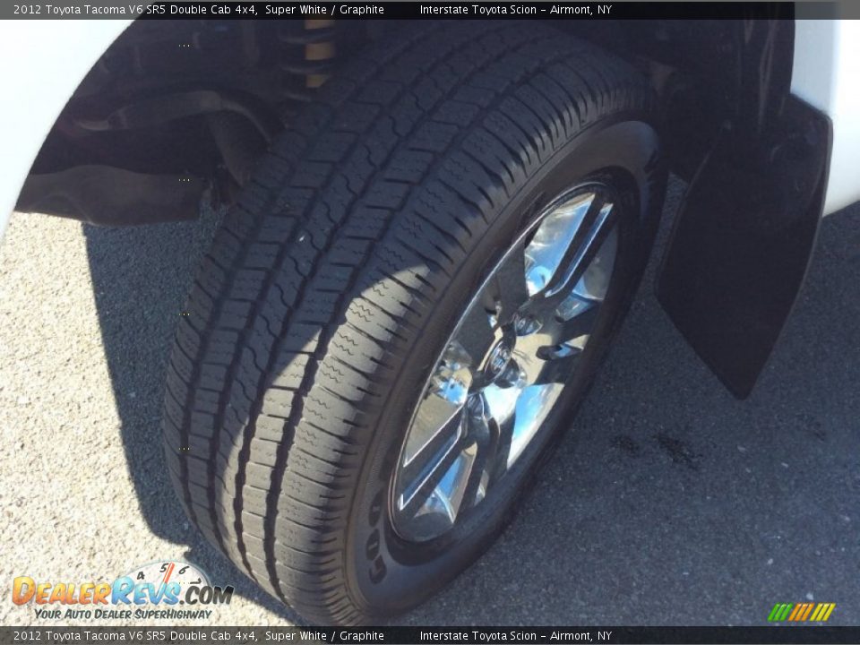 2012 Toyota Tacoma V6 SR5 Double Cab 4x4 Super White / Graphite Photo #22