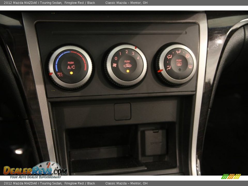2012 Mazda MAZDA6 i Touring Sedan Fireglow Red / Black Photo #9