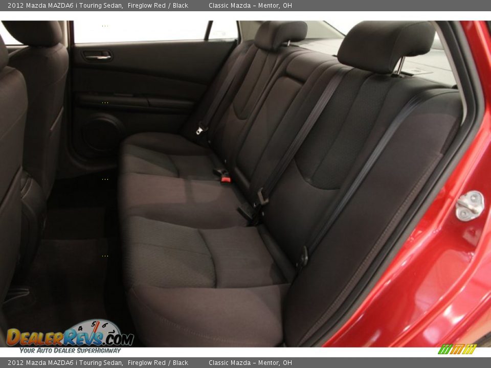 2012 Mazda MAZDA6 i Touring Sedan Fireglow Red / Black Photo #14