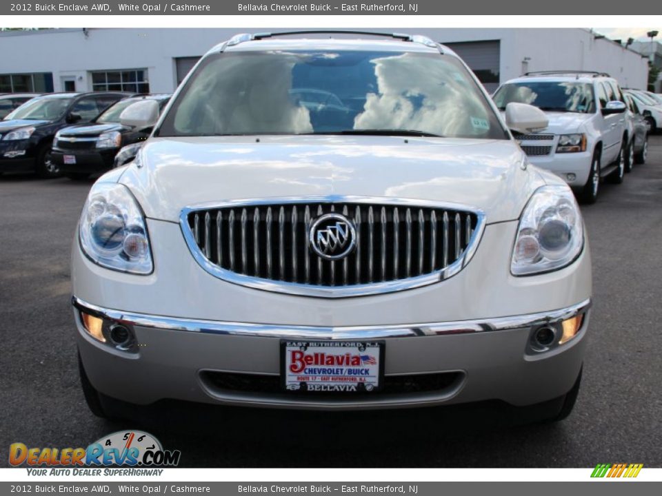 2012 Buick Enclave AWD White Opal / Cashmere Photo #2