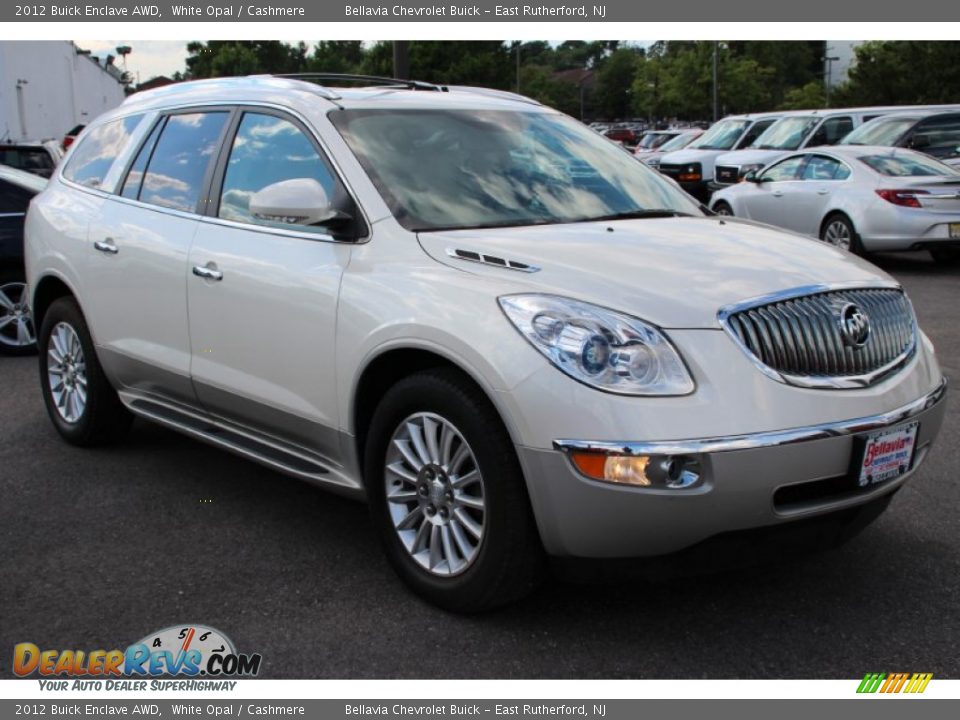2012 Buick Enclave AWD White Opal / Cashmere Photo #3