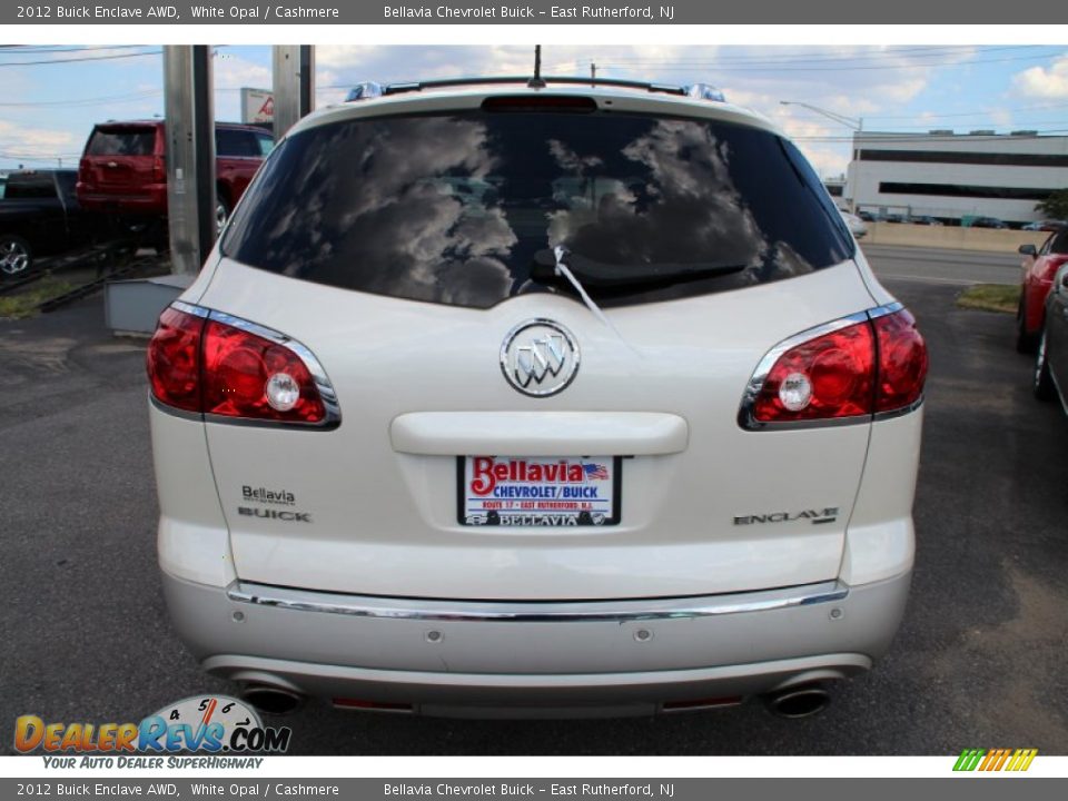 2012 Buick Enclave AWD White Opal / Cashmere Photo #5