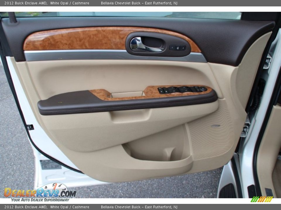 2012 Buick Enclave AWD White Opal / Cashmere Photo #6