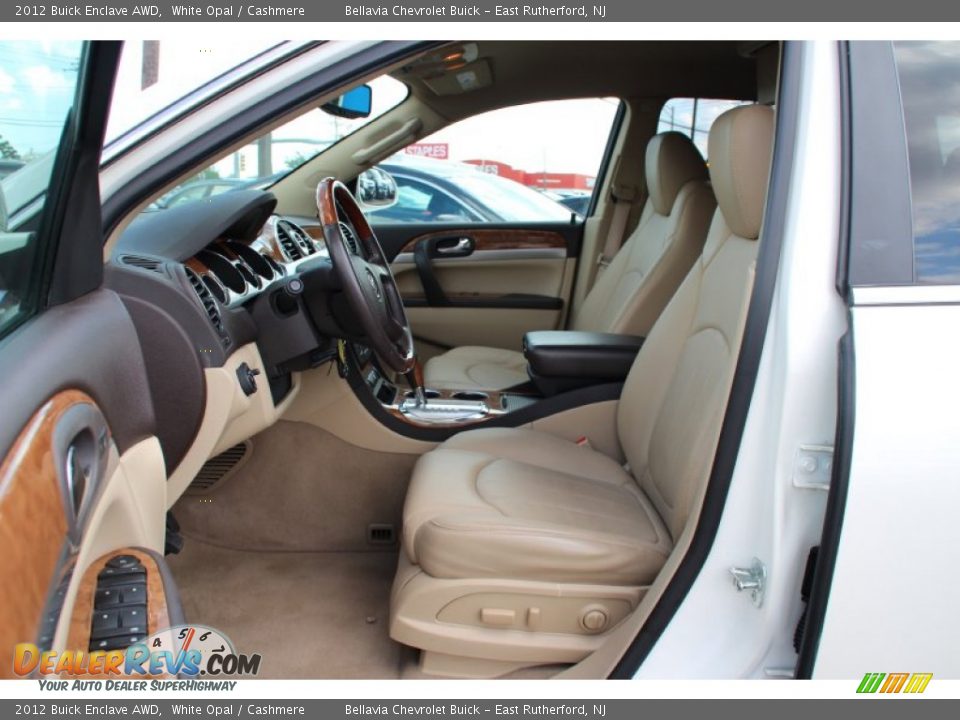 2012 Buick Enclave AWD White Opal / Cashmere Photo #9