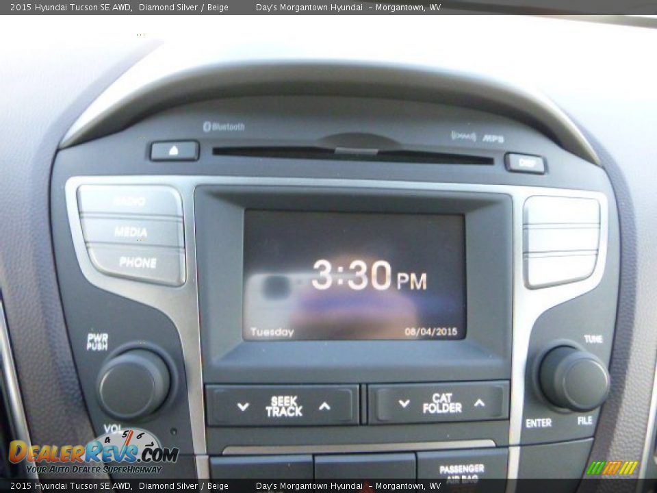 2015 Hyundai Tucson SE AWD Diamond Silver / Beige Photo #16