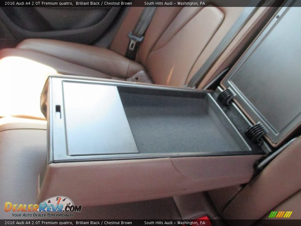 2016 Audi A4 2.0T Premium quattro Brilliant Black / Chestnut Brown Photo #23