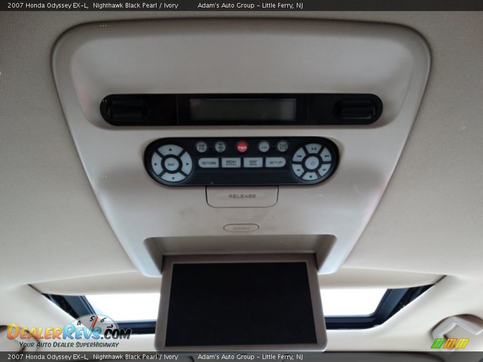 2007 Honda Odyssey EX-L Nighthawk Black Pearl / Ivory Photo #22