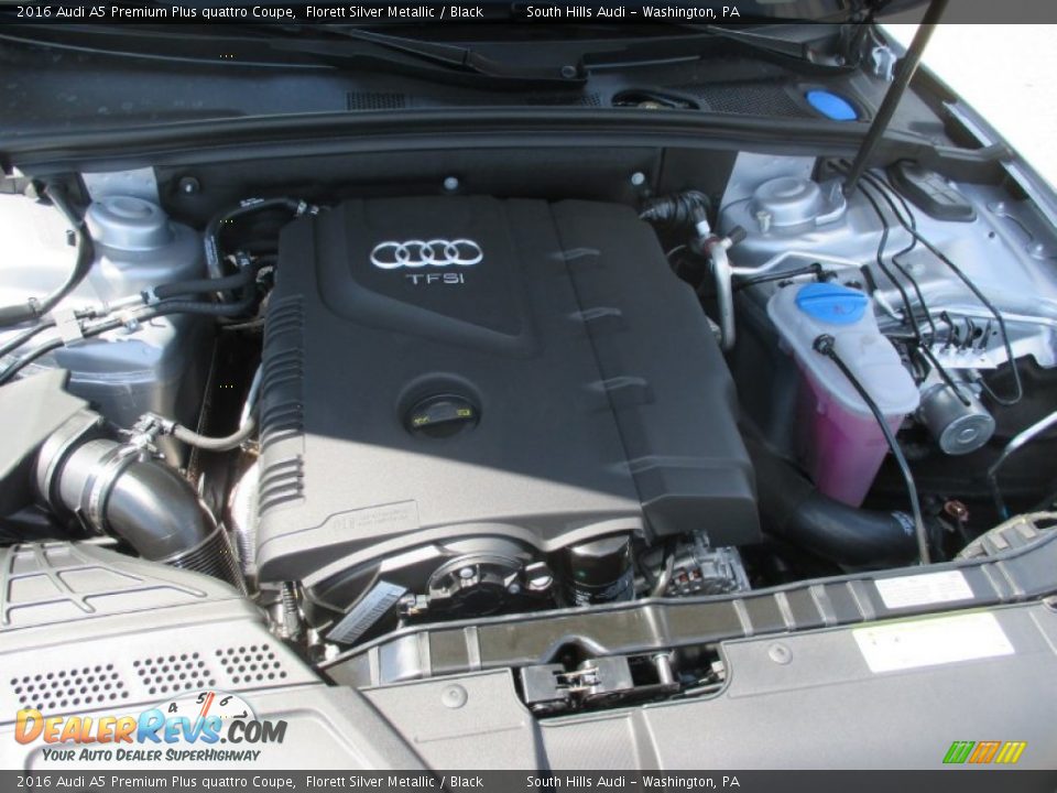 2016 Audi A5 Premium Plus quattro Coupe 2.0 Liter Turbocharged FSI DOHC 16-Valve VVT 4 Cylinder Engine Photo #18