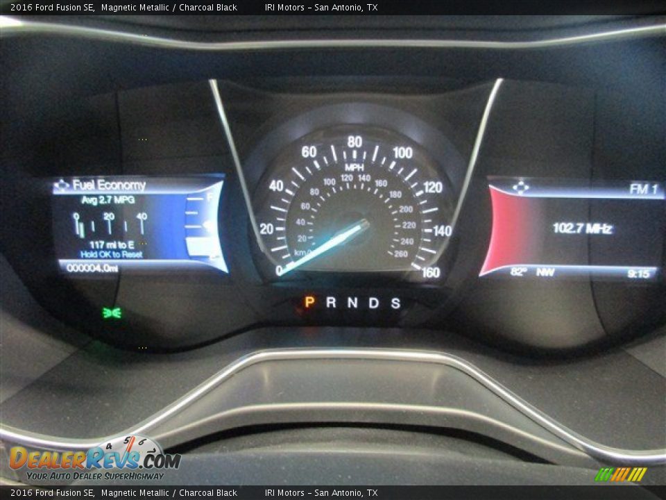 2016 Ford Fusion SE Magnetic Metallic / Charcoal Black Photo #18