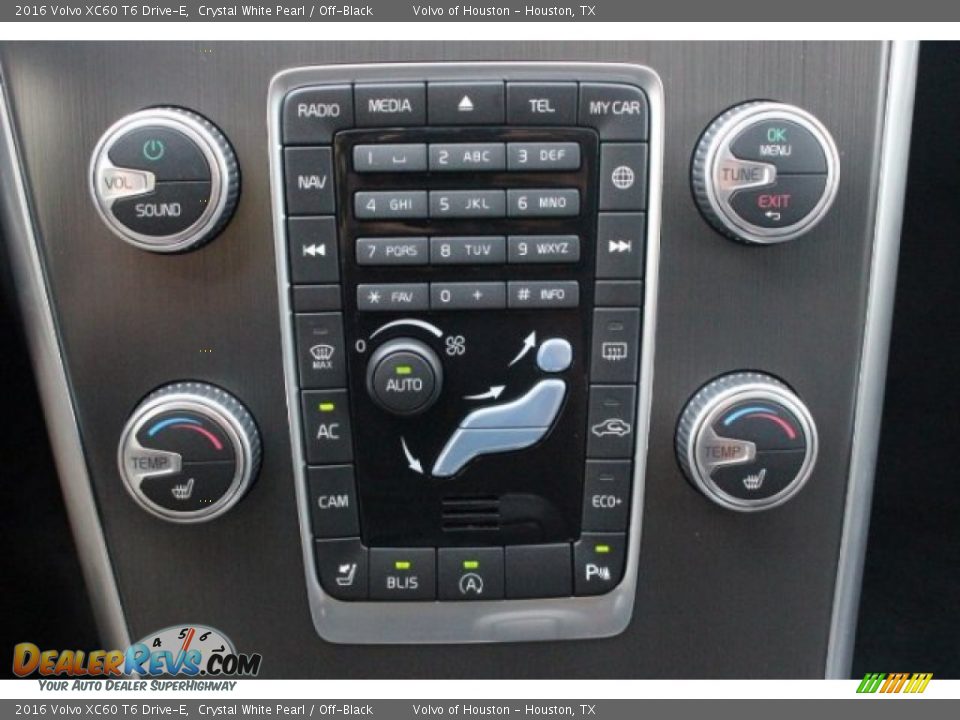 2016 Volvo XC60 T6 Drive-E Crystal White Pearl / Off-Black Photo #16