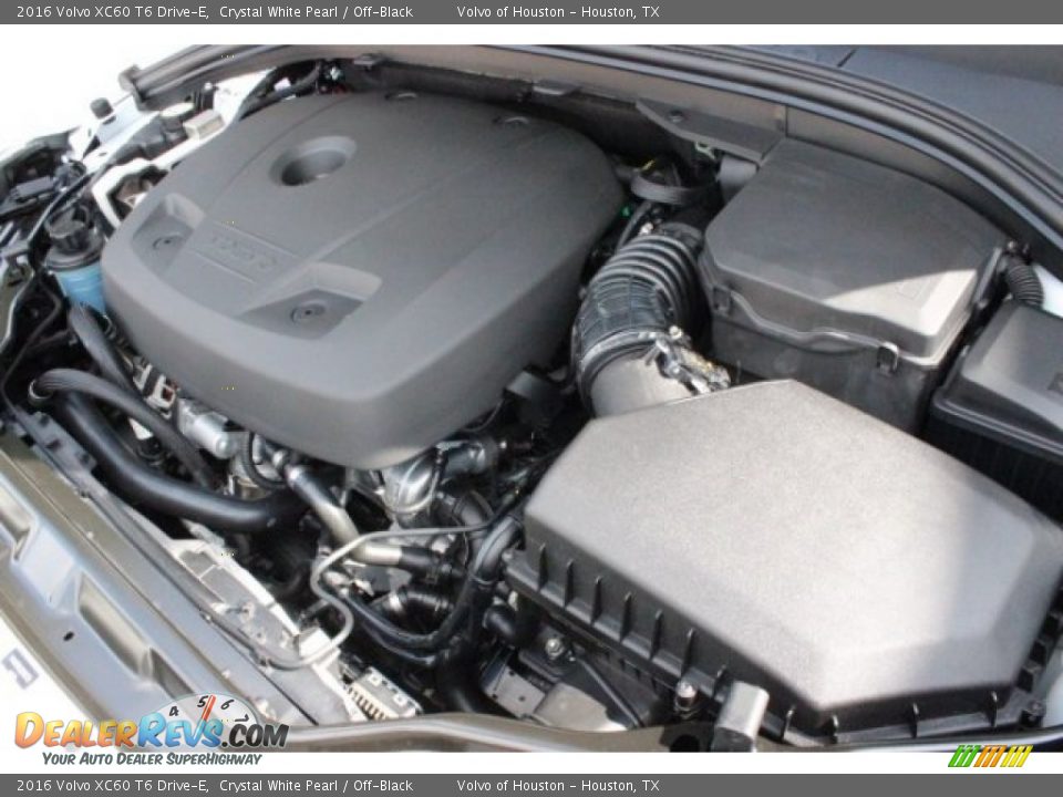 2016 Volvo XC60 T6 Drive-E Crystal White Pearl / Off-Black Photo #35