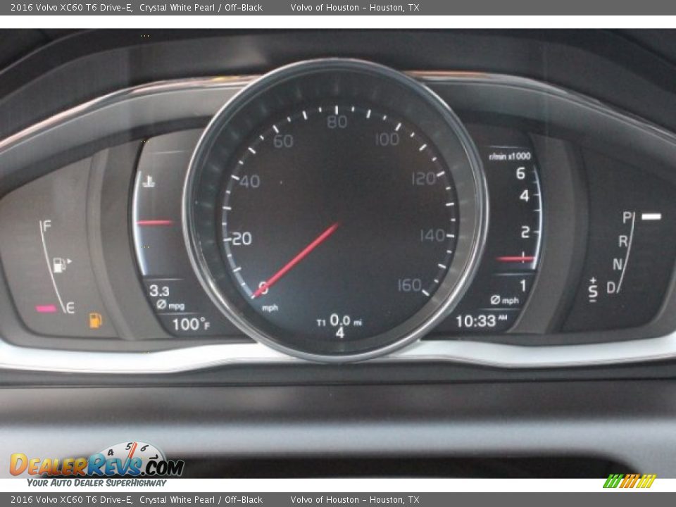 2016 Volvo XC60 T6 Drive-E Crystal White Pearl / Off-Black Photo #36