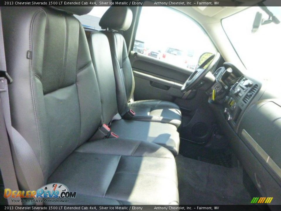 2013 Chevrolet Silverado 1500 LT Extended Cab 4x4 Silver Ice Metallic / Ebony Photo #5
