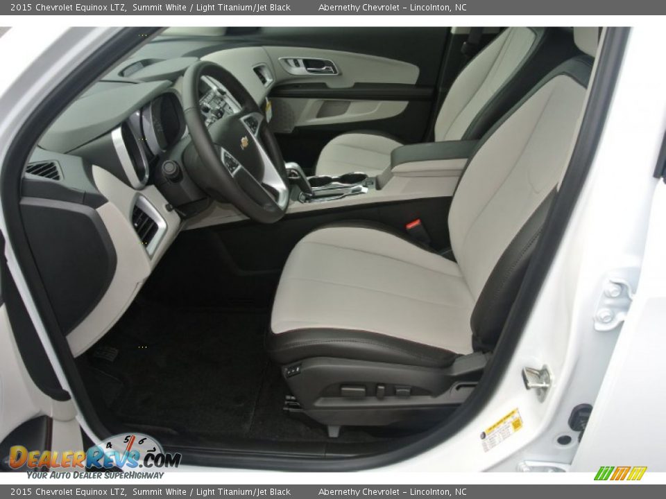 2015 Chevrolet Equinox LTZ Summit White / Light Titanium/Jet Black Photo #7