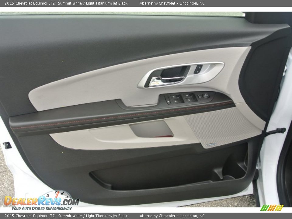 2015 Chevrolet Equinox LTZ Summit White / Light Titanium/Jet Black Photo #8