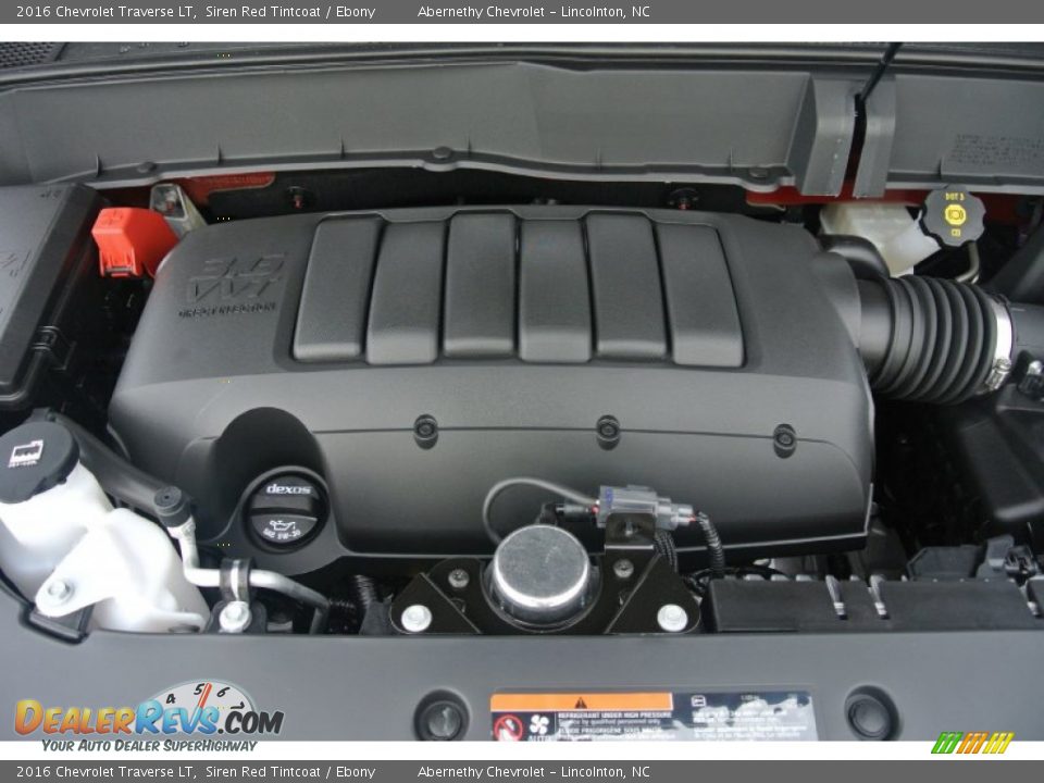 2016 Chevrolet Traverse LT 3.6 Liter DI DOHC 24-Valve VVT V6 Engine Photo #26