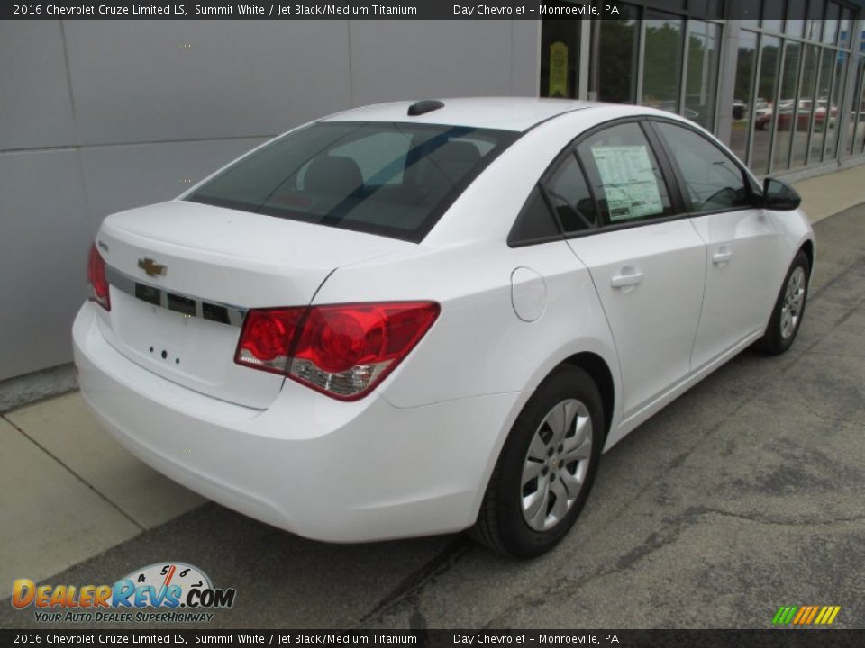 2016 Chevrolet Cruze Limited LS Summit White / Jet Black/Medium Titanium Photo #5