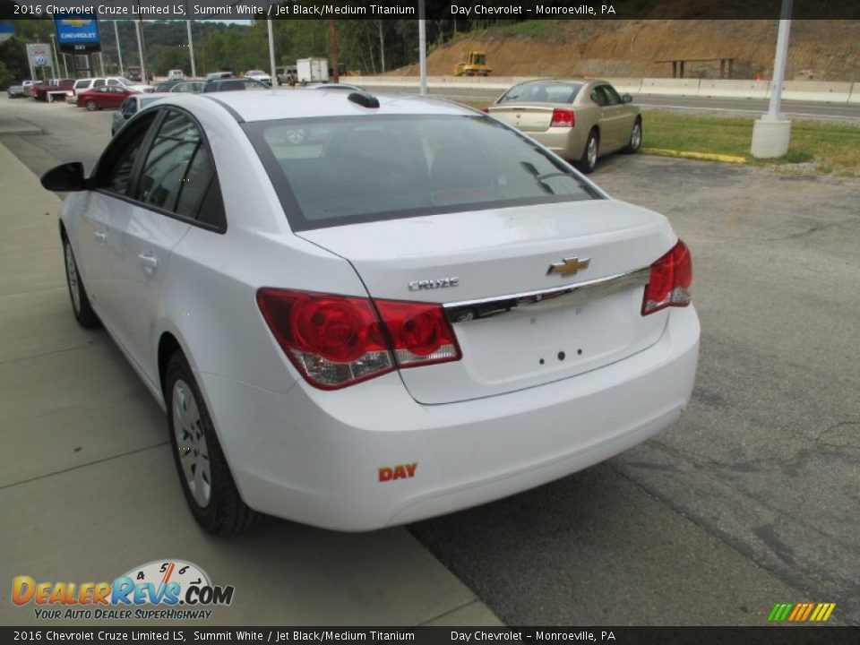 2016 Chevrolet Cruze Limited LS Summit White / Jet Black/Medium Titanium Photo #7