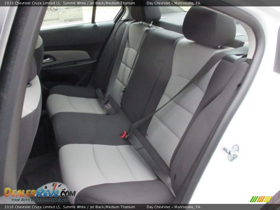 2016 Chevrolet Cruze Limited LS Summit White / Jet Black/Medium Titanium Photo #13