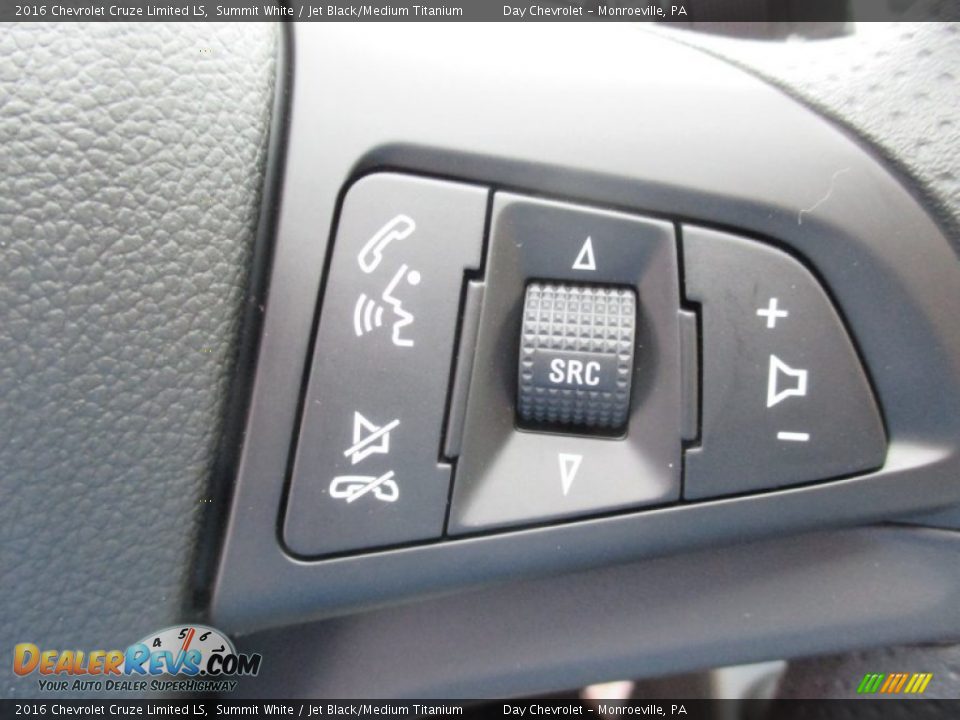 2016 Chevrolet Cruze Limited LS Summit White / Jet Black/Medium Titanium Photo #17