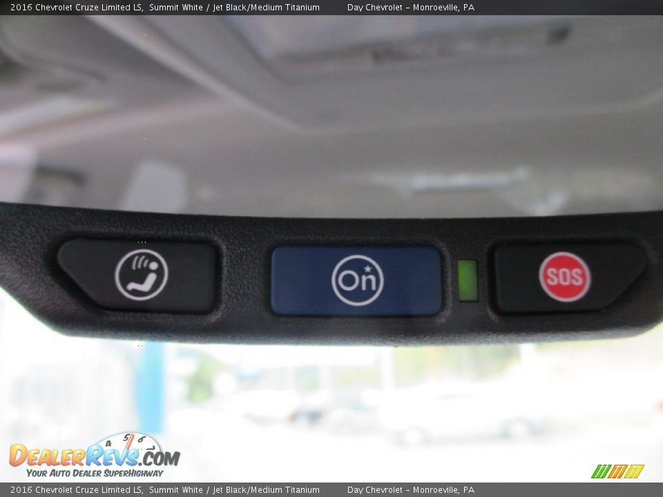 2016 Chevrolet Cruze Limited LS Summit White / Jet Black/Medium Titanium Photo #18