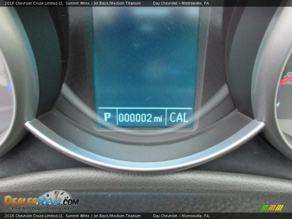 2016 Chevrolet Cruze Limited LS Summit White / Jet Black/Medium Titanium Photo #20