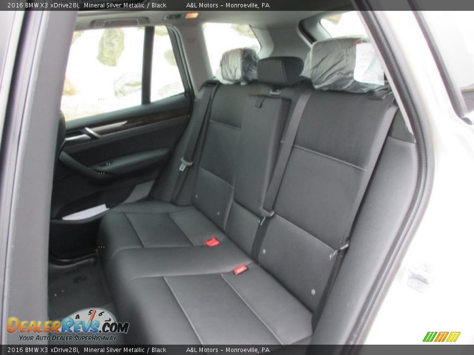 2016 BMW X3 xDrive28i Mineral Silver Metallic / Black Photo #13