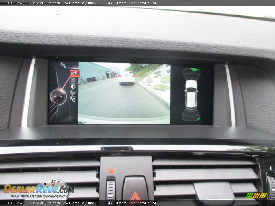 2016 BMW X3 xDrive28i Mineral Silver Metallic / Black Photo #17