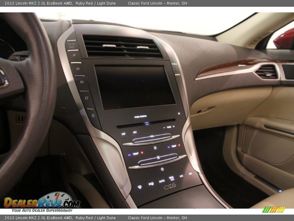 2013 Lincoln MKZ 2.0L EcoBoost AWD Ruby Red / Light Dune Photo #8