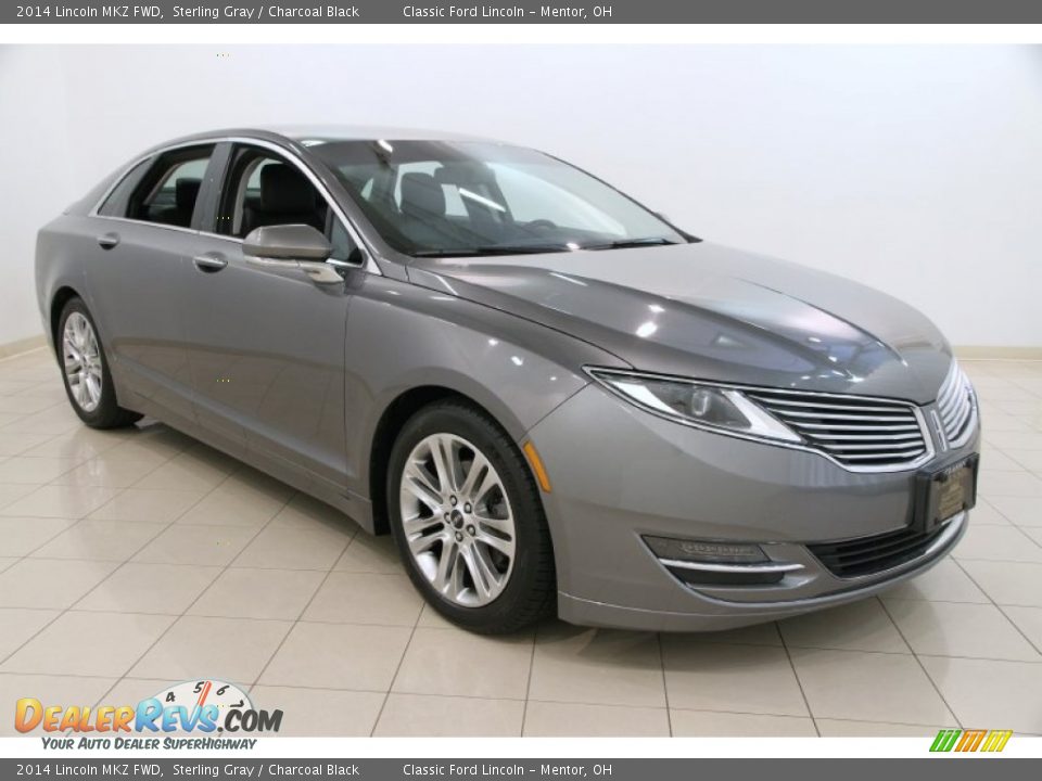 2014 Lincoln MKZ FWD Sterling Gray / Charcoal Black Photo #1