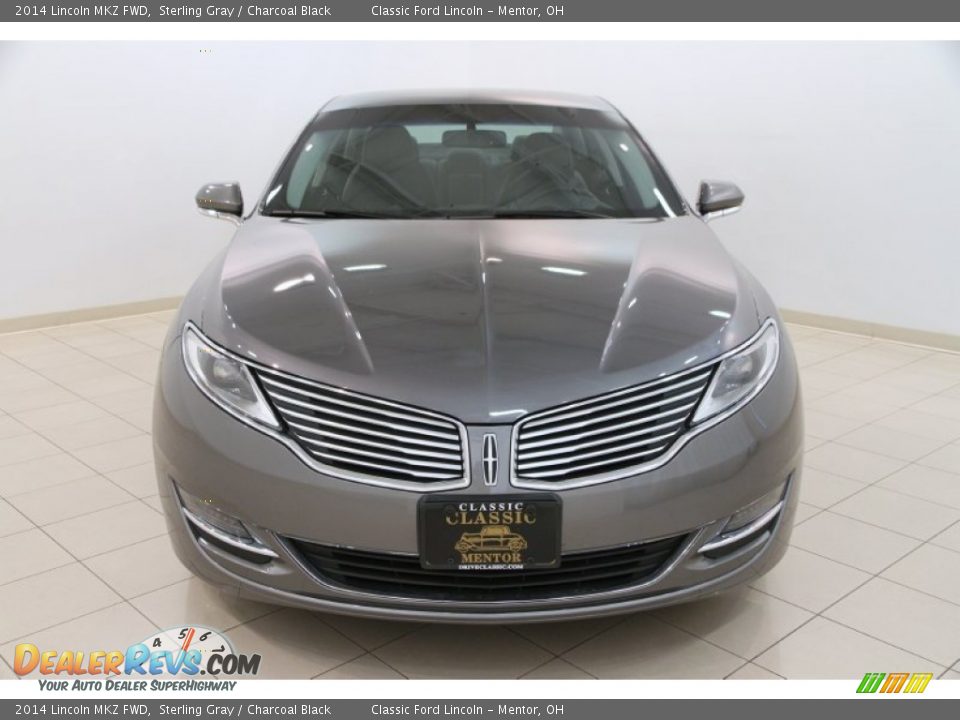 2014 Lincoln MKZ FWD Sterling Gray / Charcoal Black Photo #2