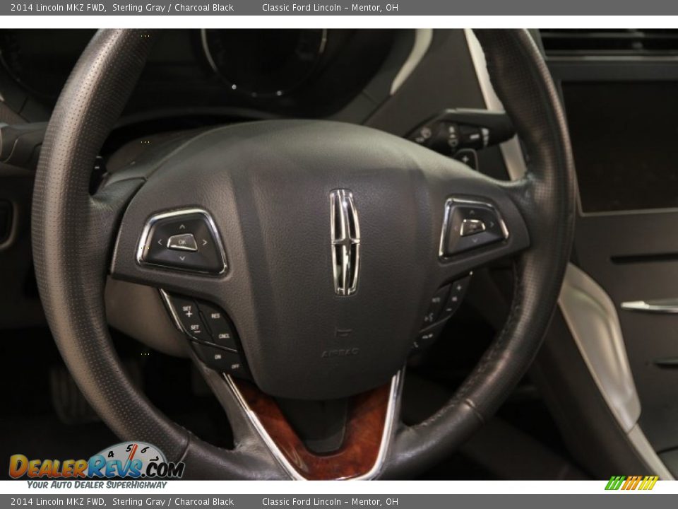 2014 Lincoln MKZ FWD Sterling Gray / Charcoal Black Photo #6