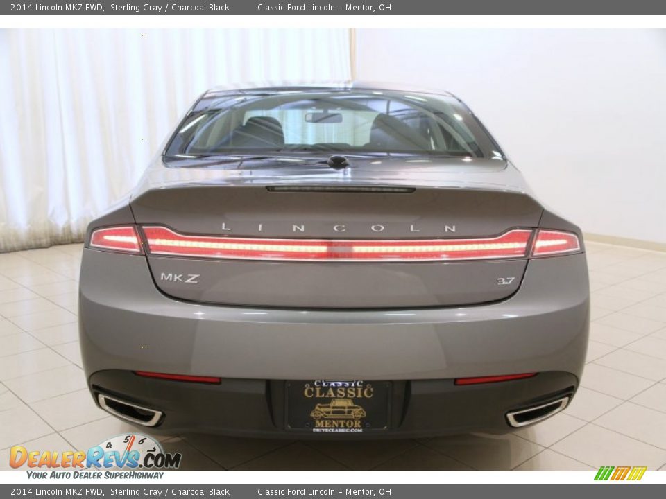 2014 Lincoln MKZ FWD Sterling Gray / Charcoal Black Photo #16