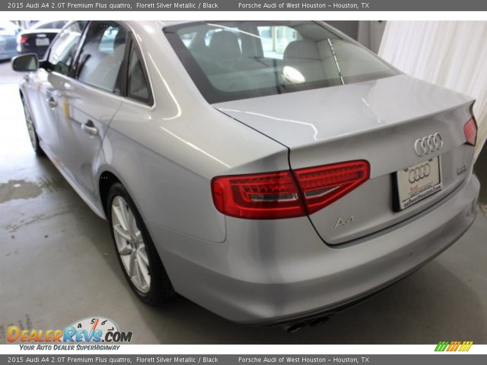 2015 Audi A4 2.0T Premium Plus quattro Florett Silver Metallic / Black Photo #7